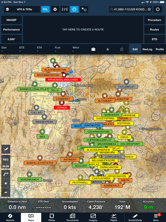 UBCP ForeFlight Content Pack main map